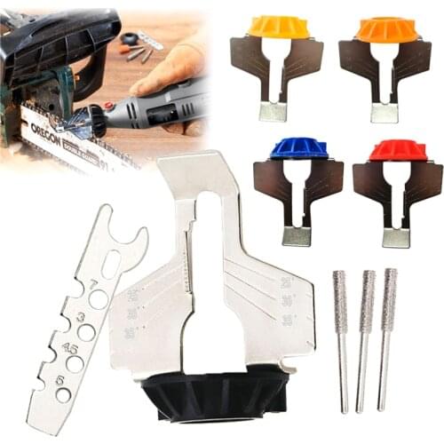 Sharpening Attachment Chain Saw Tooth Grinding Tools Used with Electric Grinder Accessories Sharpening Outdoor Garden Tool