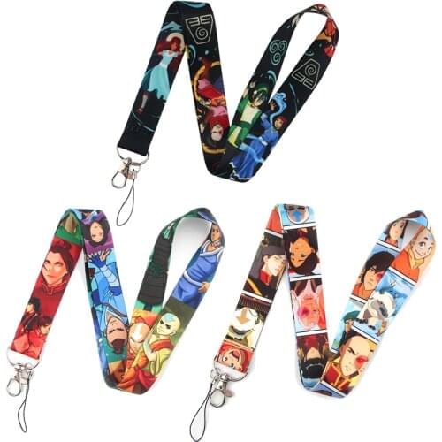 Ransitute R1123 Magic Story Cartoon Icons Style Anime Lovers Key Chain Lanyard Neck Strap For USB Badge Holder DIY Hang Rope