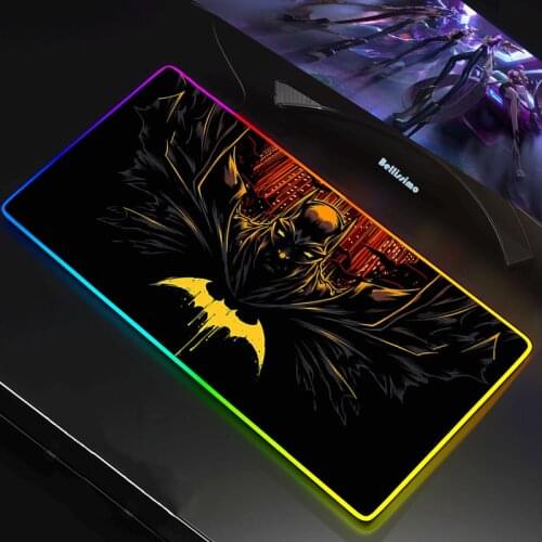 RGB LED Gaming Mouse Pad Mousepad Large Cool Big Mause Pad Keyboard Desk Carpet Game Rubber No-slip 90x30cm XXL Mouse Mat Gamer