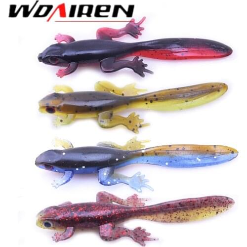 6Pcs/Lot 8cm 3.5g Fishing Lures Soft Baits Lures Lobster Lifelike Crayfish Shrimps Artificial Baits For Sea Fishing Lure WD-338