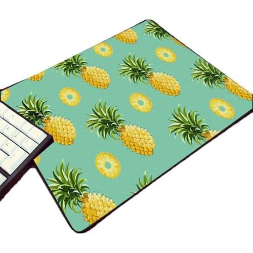 All Kinds of Pattern Printed Rubber Small Mouse Pad Fruit Pineapple Pattern Funny Image Pc Notebook Tablet Mouse Pad