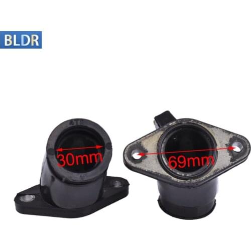 Carburetor Air Inlet Intake Manifold Pipe Interface Adapter Joint Glue Boot For Yamaha 4TR-13586-01-00 4TR-13596-01-00 VSTAR 400