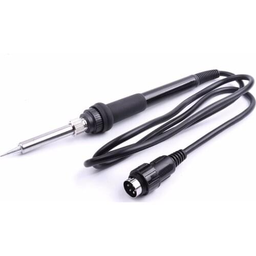 1Pcs High Quality Soldering Iron BNC Connector DC 24V 50 Watt Compatible Soldering Station Iron Handle for HAKKO 907 936
