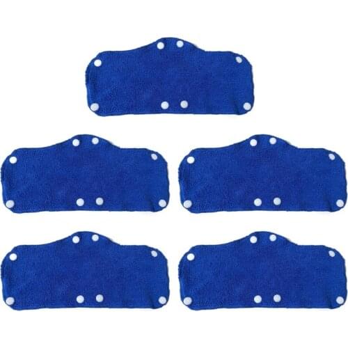 YYDS Safety Hat Helmets Sweatband Washable 5 PCS Cotton Sweatband Blue /Gray/ Black Snap on Sweatband Hard Hat Accessories