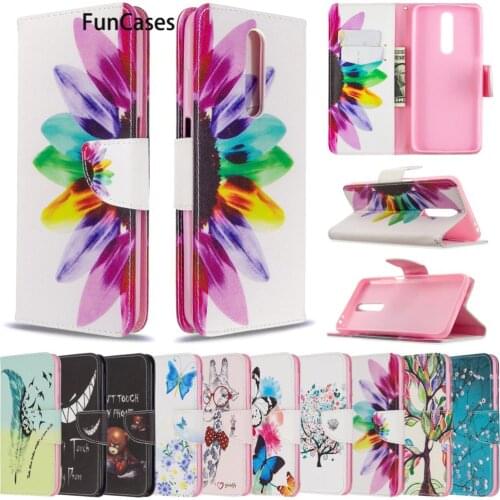 Protective Phone Covers For etui Redmi Plum Blossom Redmi Case K30 Pro Estojo PU Leather Flip Book Phone Case Cove Cellphone