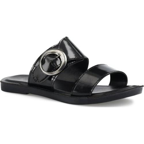 Womens slippers flat womens belt buckle square sandals casual open toe beach shoes women fashion slides 2020 women outdoor shoes