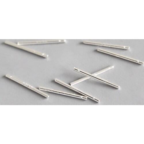 100% 925 sterling Silver Needles Accessories Jewelry For DIY Findings Earrings women anti-allergy Simple ear stick Wholesale