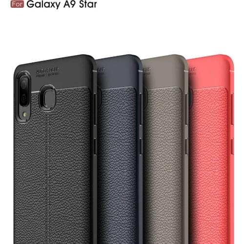Phone Case For Samsung Galaxy A9 A8 Star 2018 Carbon Fiber Soft Silicone Cover For Samsung A9 Star Case G8850 Coque Etui Fundas