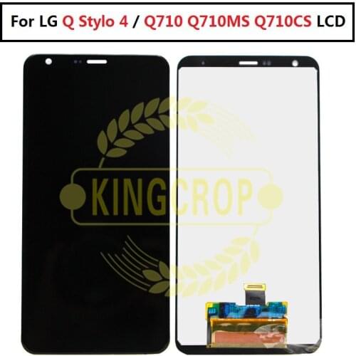 For LG Q Stylo 4 Stylo4 Q710 Q710MS Q710CS LCD with frame Display Touch Screen Digitizer Assembly Replacement for LG Q710 LCD
