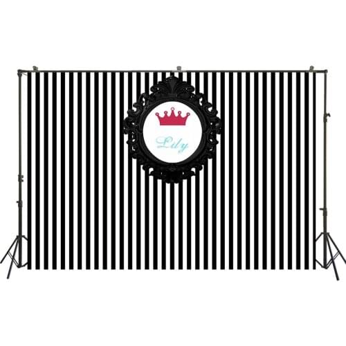 HUAYI Photography Backdrops Princess Birthday Photo Backdrop Baby Shower Birthday Party Decor Photography Background W-295