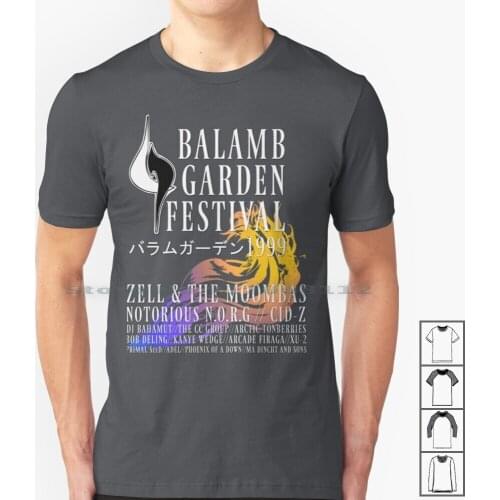 Balamb Garden Festival T Shirt 100% Cotton Final Fantasy Garden Balamb Trabia Galbadia 8 Viii Squall Selphie Seifer Edea