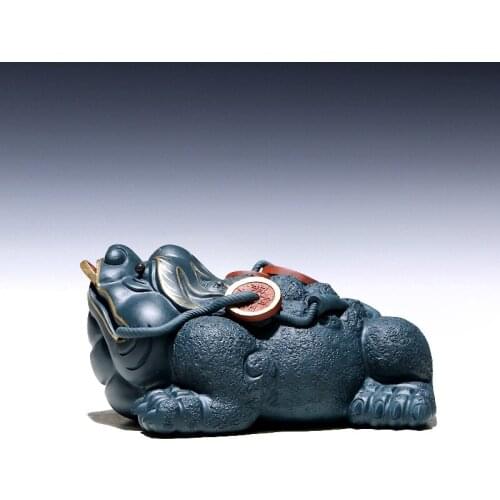 】 yixing undressed ore violet arenaceous household chlorite tea tea tea play ink furnishing articles pet paint spittor