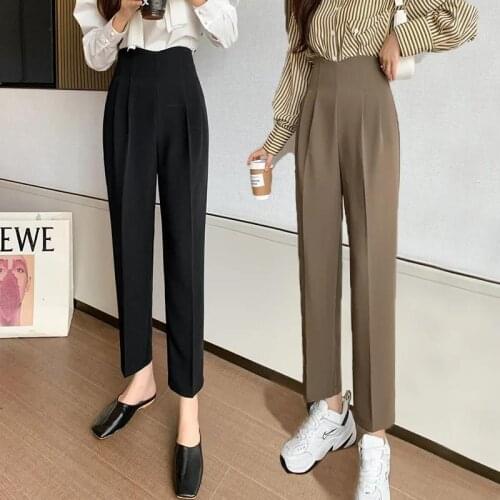 JEYONGZOO Women's Trousers Harem Pants
