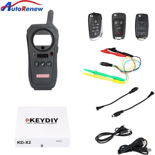 OBD2 Key Programmer tool KEYDIY KD-X2 Remote Maker Unlocker and Generator with B11 B01-3 B18 46 48 4C4D Transponder Chip Copier