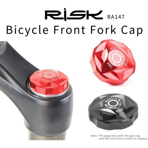 Risk Bicycle Suspension Fork Cap Parts Fork Shoulder Cover Mountain Bike Air Fork Protector Aluminum Alloy Dust Cover Mtb Parts