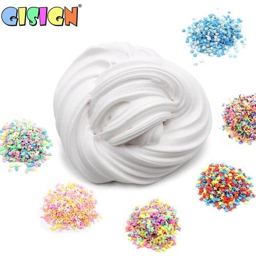 Fake Sprinkles Slime Fluffy Supplies Filler Charms Addition for Slime Toys Bead Diy Light Soft Clay Plasticine Accessories
