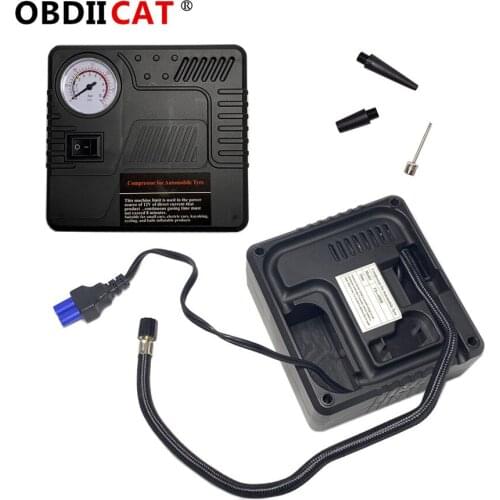 Multi-function Air Compressor Mini Emergency 12V Auto Tyre Inflatable Pump High Pressure Tire Inflator