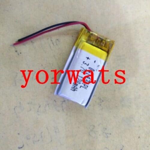 New Hot A Rechargeable Li-ion Cell 3.7V polymer lithium battery 401430 041430 120mAh direct speaker Bluetooth headset