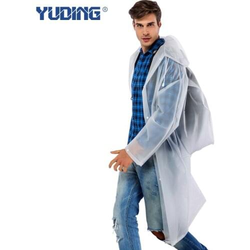 New Outdoor Camping Hiking Traveling Backpack multifunctional environmental eva long One-piece Raincoat single-person Rainwear