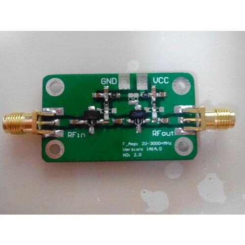 RF broadband low-noise amplifier LNA (20-3500MHz gain: 35dB)