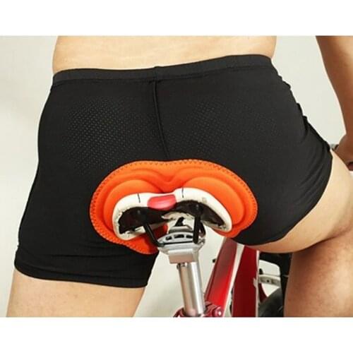 Unisex Black 3D Padded Bike Short Pants Cycling Shorts Bicycle Cycling Pants Solid Comfortable Underwear Sponge Gel
