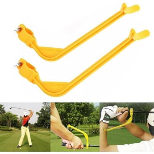 Golf Swing Guide Training Aid Trainer Tool for Wrist Arm Control Gesture WHShopping