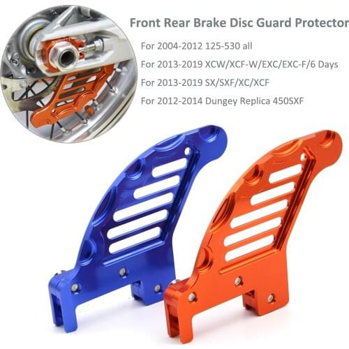 Rear Brake Disc Guard For SX SXF EXC EXCF XC XCF XCW XCFW 125 150 200 250 300 350 400 450 500 505 530 2004-2017 2018 2019