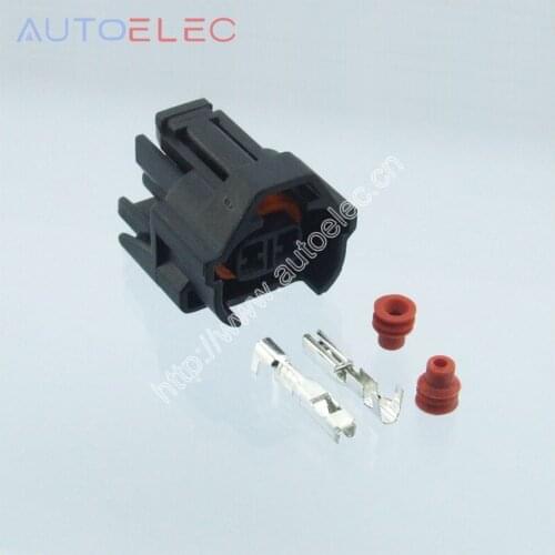 10kit PA66 6189-0060 Nippon Sumitomo Denso Top Slot Female Fuel Injector Connector Female Connector KIT NEW EFI case for Subaru