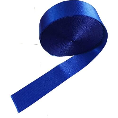 3M-30M Blue European Standard Car Seat Belt Webbing Car Personalized Modification Seat Belt Webbing Car Accessories