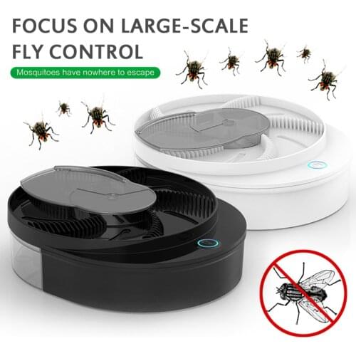 1Set Automatic Light Fly Cather Trap Electric USB Auto Flycatcher Fly Trap Pest Control Catcher Mosquito Zapper Dropshipping