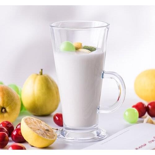 3PCS Creative Solid Color Cute Mug Single Layer Glass Cup General drink juice cups Carton Milk Juice Lady Day Anniversary Gift