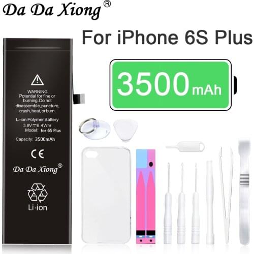 Da Da Xiong Original Phone Battery For iPhone 6S Plus Polymer Batteries For iPhone6S Plus 3500mAh with Free Repair Tools