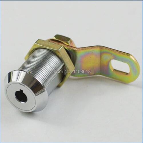 10 pieces 27mm high quality keyed differently solid key mailbox door cam lock