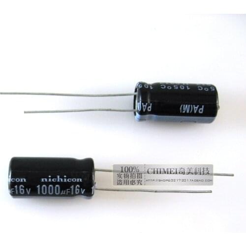 Electrolytic capacitor 1000UF 16V Volume 8X12MM Capacitor 8 * 12 mm