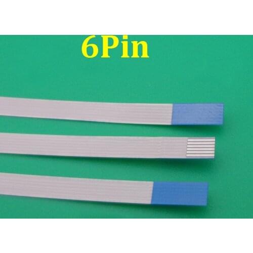 2pcs 6P /FFC FPC Flexible Flat Cable 0.5mm / 1.0mm Pitch 6Pin Type A / B Length 50mm 80mm 120mm 100mm 150mm 200mm 250mm 300mm