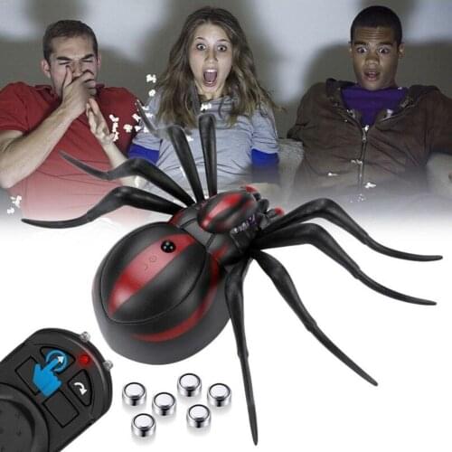 Infrared RC Remote Control Insect Toy Kit For Child Jokes Spider Kids Cockroach Adults Dog Cat Pet Toy For Boys Prank Kids D8O1