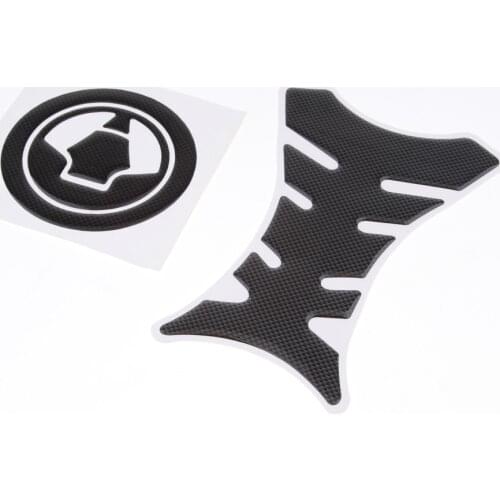 Fuel Tank Pad Decals Sticker & Gas Cover For Yamaha R6 2001-2006