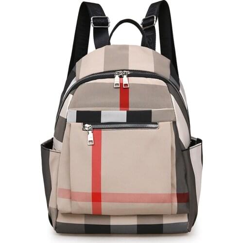 2020 New Good Quality Backpack Korean Fashion Nylon Backpack Women Waterproof Wear-Resistant Outdoor Travel Bag