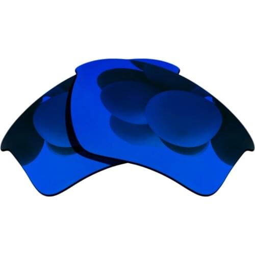 Polarized Sunglasses Replacement Lenses for-Half Jacket 2.0 XL Frame - Deep Blue