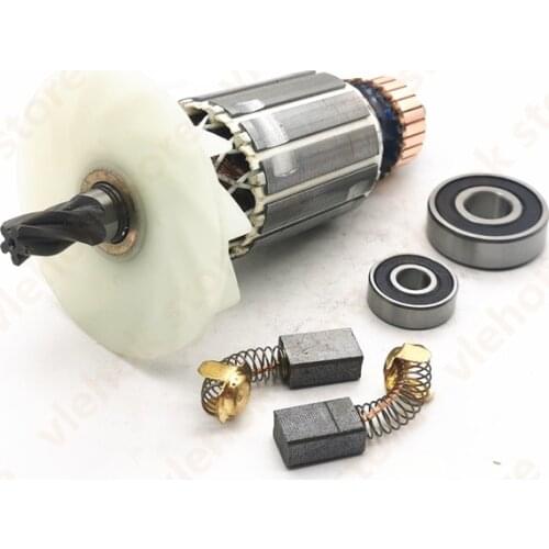 220V-230V Armature Rotor replace for Hitachi 360591E DH40MRY DH40MR DH40SR DH40FR Spline Shank Rotary Hammer Power Tool part