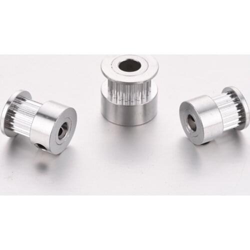 Createbot 3d printer Drive Belt Pulleys S2M 17/20 Teeth Timing Pulley Alumium Bore 5mm/6mm fit for 2GT Belt Width 6mm