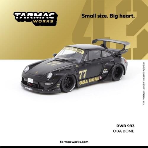 Tarmac Works 1:43 RWB 993 OBA BONE #77 DieCast Model Car