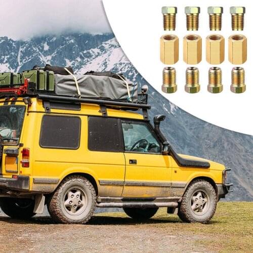 Brake Fittings Brass Inverted Flare Union & COMPRESSION pcs 12 FITTING W4Z7