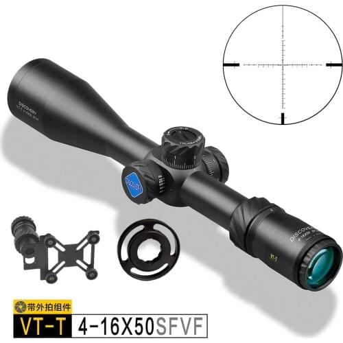 VT-T 4-16 X50 SFVF CN Best Brand Discovery Optic Scopes for Air Guns with Free Camera Mounts