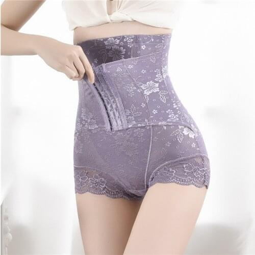 Women Waist Trainer Body Shaper Slimming Underwear High Waist Shaping Panties Butt Lifter Seamless Panty Shaper Ladies Lingerie