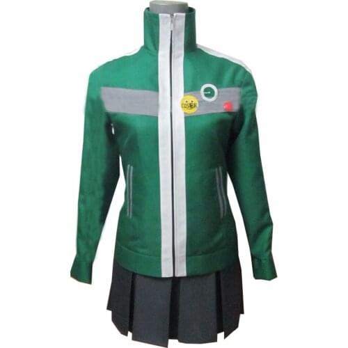 2018 Persona P4 Chie Satonaka Jacket Coat Cosplay Costume Tailor Made