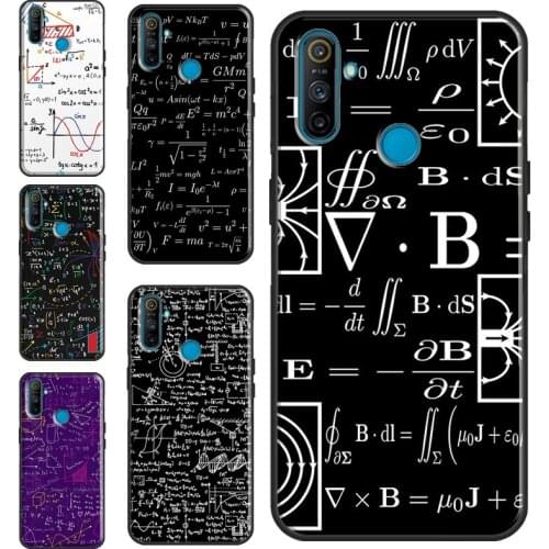 Physics Science Maths Formula Case For OPPO Realme GT Neo Q3 6 7 8 Pro C3 C11 C15 C21 OnePlus 9 Pro 8 Pro 9R 7T 8T Cover