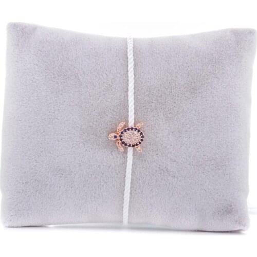 Turtle Figured Zircon Cubic Zirconia İp Bracelet