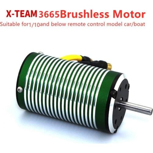 X-TEAM brushless motor 3665 remote control car motor motor for remote control car 1/8 1/10 remote control model car/boat