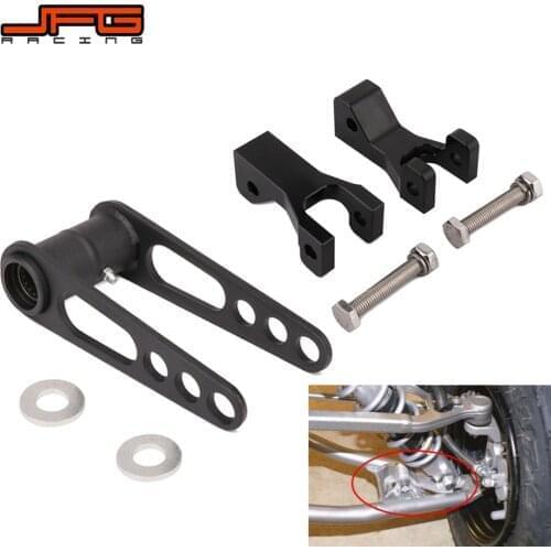 Motorcycle ATV Front Rear Lowering 3.5" Adapter Kit Adjustable For SUZUKI LTZ400 LT Z400 KAWASAKI KFX400 Arctic Cat DVX400